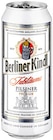 Jubiläumspilsener von Berliner Kindl für 0,69 € bei REWE im Angebot Jubiläumspilsener von Berliner Kindl im aktuellen REWE Prospekt