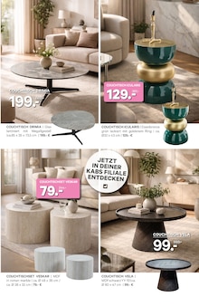 Wohnzimmertisch im Kabs Prospekt "FRÜHLINGSRABATTE BIS ZU 45%" mit 60 Seiten (Leipzig)