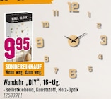Wanduhr „DIY“, 16-tlg. von  im aktuellen Hornbach Prospekt für 9,95 €