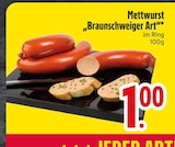 Mettwurst „Braunschweiger Art“ im Angebot bei EDEKA in Augsburg Mettwurst „Braunschweiger Art“ Angebote bei EDEKA Augsburg für 1,00 €