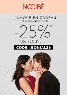 Catalogue Nocibé de la semaine 5, "NOCIBÉ", page 1, 27/01/2026 - 15/02/2026 Prospectus Nocibé en cours, "NOCIBÉ", page 1 sur 1