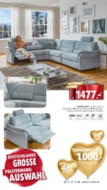 Aktueller Polstermöbel Fischer Prospekt mit Couch, "Spektakuläre Neueröffnung", Seite 2