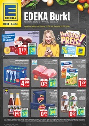 Supermarkt Prospekt von EDEKA in Dachsbach Aktueller EDEKA Supermarkt Prospekt für Dachsbach: Wir lieben Lebensmittel! mit 28} Seiten, 22.06.2026 - 27.06.2026