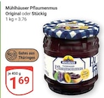 Pflaumenmus Original Angebot in Schleifreisen Pflaumenmus Original im aktuellen Prospekt bei GLOBUS in Schleifreisen