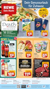 REWE Prospekt Dein Markt mit 34 Seiten