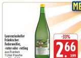 Fränkischer Federweißer im Angebot bei E center in Ansbach Fränkischer Federweißer Angebote von Laurenziuskeller bei E center Ansbach für 2,66 €