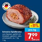 Aktuelle Braten Angebote bei Netto Marken-Discount in Chemnitz Aktuelles Schweine-Spießbraten Angebot bei Netto Marken-Discount in Chemnitz ab 7,99 €