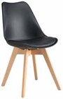 CHAISE SCANDINAVE ASSISE REMBOURRÉE en promo chez Intermarché Nantes à 24,99 €