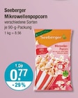 Mikrowellenpopcorn von Seeberger im aktuellen V-Markt Prospekt für 0,77 €