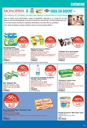 Prix et réduction Lait Demi-Écrémé dans le prospectus Monoprix en cours Offre Lait Demi-Écrémé dans le catalogue Monoprix du moment à la page 31