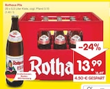 Pils Angebote von Rothaus bei Netto Marken-Discount Schorndorf für 13,99 €