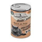 Aktuelles LandFleisch Cat Senior Pastete reich an Pute extra mager 400 g Angebot bei Zookauf in Hannover ab 1,49 €