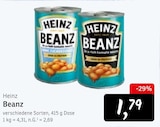 Beanz Angebote von Heinz bei Konsum Dresden für 1,79 €