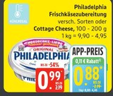 EDEKA Frischemarkt Norddorf - Frischkäsezubereitung oder Cottage Cheese, Angebot im Prospekt Frischkäsezubereitung oder Cottage Cheese, bei EDEKA Frischemarkt im Norddorf Prospekt für 0,88 €