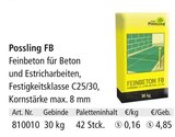 Feinbeton von Possling FB für 4,85 € bei Holz Possling im Angebot Feinbeton von Possling FB im aktuellen Holz Possling Prospekt