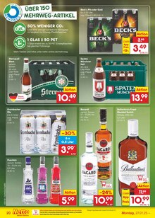 Bier im Netto Marken-Discount Prospekt "Aktuelle Angebote" mit 63 Seiten (Freiberg)