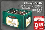 Bitburger Stubbi Angebote von Bitburger bei E center Kleve für 9,49 €