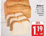 Weißbrot Angebote bei EDEKA Freiberg für 1,19 €