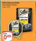 Katzennassfutter Selection im Angebot bei GLOBUS in Neuwied Katzennassfutter Selection Angebote von Sheba bei GLOBUS Neuwied für 0,49 €