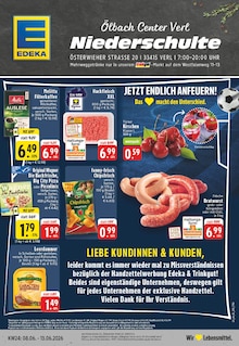 Aktueller EDEKA Verl Prospekt EDEKA Prospekt Verl "Aktuelle Angebote" mit 26 Seiten
