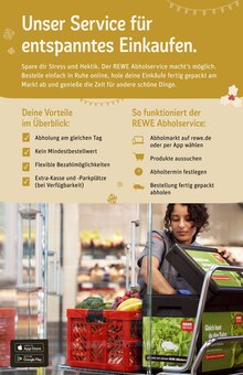 Aktueller REWE Rabel Prospekt REWE Prospekt Rabel "Dein Markt" mit 30 Seiten