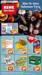 REWE Prospekt: "Dein Markt", 32 Seiten, 21.10.2024 - 26.10.2024