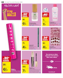 Offre Vernis À Ongles dans le catalogue Carrefour du moment à la page 12