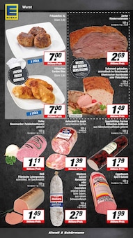 Wurst im EDEKA Prospekt "Aktuelle Angebote" mit 16 Seiten (Recklinghausen)