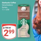 Starbucks Coffee im Angebot bei GLOBUS in Halle Starbucks Coffee Angebote bei GLOBUS Halle für 2,99 €