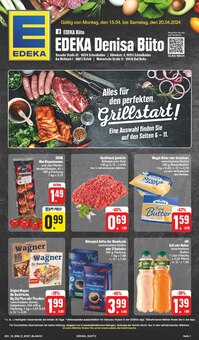 EDEKA Prospekt Wir lieben Lebensmittel! mit  Seiten