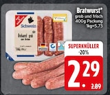 Bratwurst im EDEKA Prospekt Bratwurst von im aktuellen EDEKA Prospekt für 2,29 €