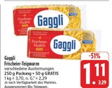 Frischeier-Teigwaren Angebote von Gaggli bei E center Freital für 1,11 €