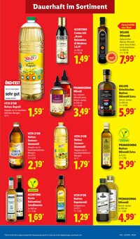 Bio Öl im aktuellen Lidl Prospekt (Berlin) Bio Öl im Lidl Prospekt "LIDL LOHNT SICH" mit 74 Seiten (Berlin)