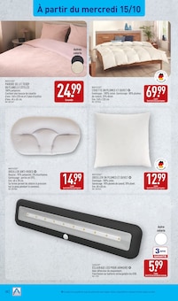 Promotion Lit dans le prospectus Aldi, valable du 14/10/2025 au 20/10/2025 Promo Lit dans le catalogue Aldi du moment à la page 30