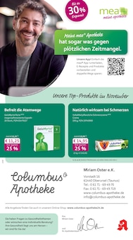 mea - meine apotheke Prospekt der KW 46 "Unsere November-Angebote" Aktueller mea - meine apotheke Prospekt "Unsere November-Angebote" Seite 1 von 4 Seiten