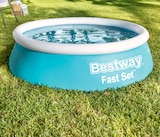 Piscine autportante fast set - Bestway - Gifi à Mont-de-Marsan Piscine autportante fast set - Bestway en promo chez Gifi Mont-de-Marsan à 14,99 €