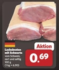 Lachsbraten mit Schwarte für 0,69 € bei combi im Angebot Lachsbraten mit Schwarte im aktuellen combi Prospekt