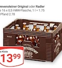 Grevensteiner Original oder Radler im Angebot bei GLOBUS in Bensheim Grevensteiner Original oder Radler Angebote von Veltins bei GLOBUS Bensheim für 13,99 €