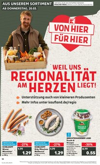 Weißwurst im Kaufland Prospekt "Aktuelle Angebote" mit 50 Seiten (München)