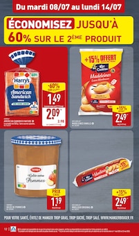 Promo Yaourt aux fruits dans le catalogue Aldi du moment à la page 12