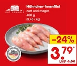 Aktuelle Huhn Angebote bei Netto Marken-Discount in Bochum Aktuelles Hähnchen-Innenfilet Angebot bei Netto Marken-Discount in Bochum ab 3,79 €