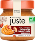 PÂTE À TARTINER AUX CACAHUÈTES CARAMÉLISÉES BIO MANGER JUSTE - YOONUTS à 2,92 € dans le catalogue Auchan Hypermarché