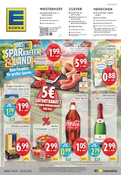 Aktueller EDEKA Prospekt mit Bratwurst, "Aktuelle Angebote", Seite 1