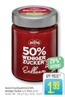 Fruchtaufstrich 50% weniger Zucker Erdbeere Angebote von Zentis bei Marktkauf Heilbronn für 1,99 €