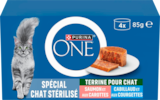 TERRINE POUR CHAT STÉRILISÉ PURINA ONE - PURINA - Auchan Supermarché à Vitry-sur-Seine TERRINE POUR CHAT STÉRILISÉ PURINA ONE - PURINA en promo chez Auchan Supermarché Vitry-sur-Seine à 1,71 €