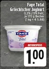 Total Griechischer Joghurt bei EDEKA im Reken Prospekt für 1,00 €