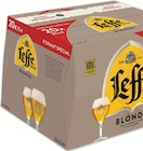 Bière Blonde d'Abbaye - Leffe en promo chez Netto Antibes à 10,49 €