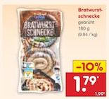 Bratwurstschnecke im Angebot bei Netto Marken-Discount in Wuppertal Bratwurstschnecke Angebote bei Netto Marken-Discount Wuppertal für 1,79 €