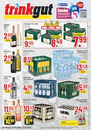 Trinkgut Prospekt: "Aktuelle Angebote", 6 Seiten, 07.07.2025 - 12.07.2025