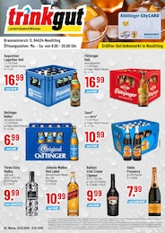 Trinkgut Prospekt für Mehring: "Aktuelle Angebote", 4 Seiten, 26.01.2026 - 31.01.2026
